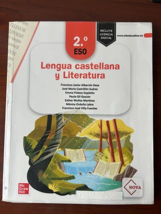 Lengua castellana y Literatura 2.º ESO. NOVA
