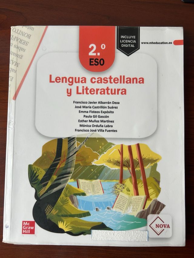 Lengua castellana y Literatura 2.º ESO. NOVA
