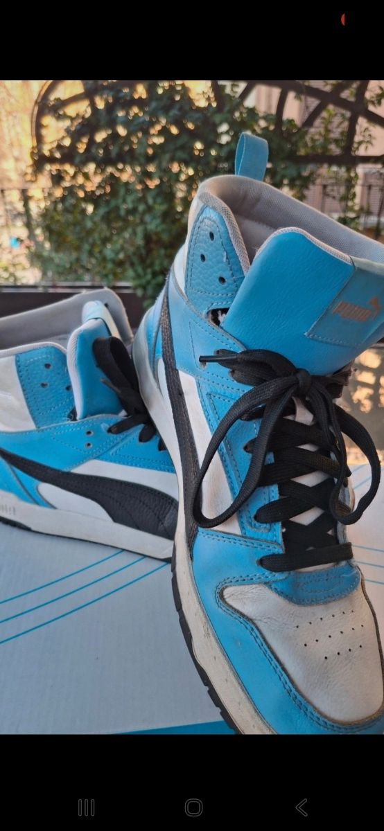 Puma Basket Scarpe Blu