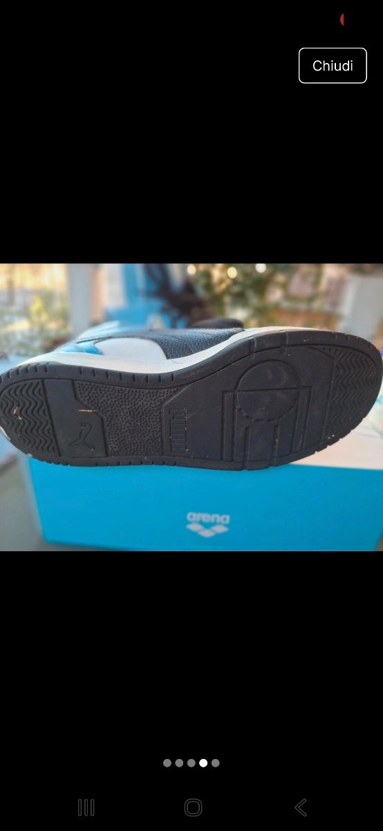 Puma Basket Scarpe Blu