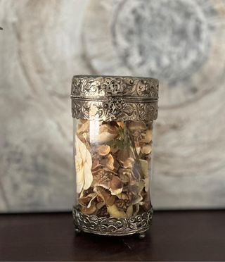 Elegante tarro decorativo