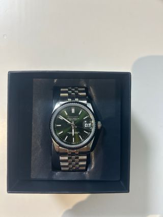 Reloj Seiko Datejust esfera verde 