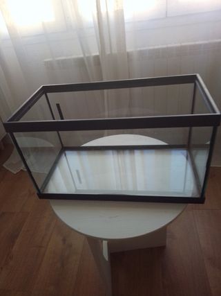 Acuario de cristal