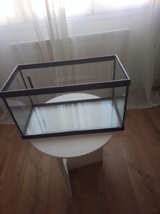 Acuario de cristal