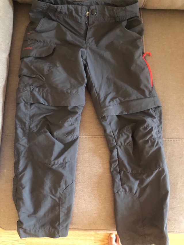 Pantalones trekking niño/a, talla 7-8