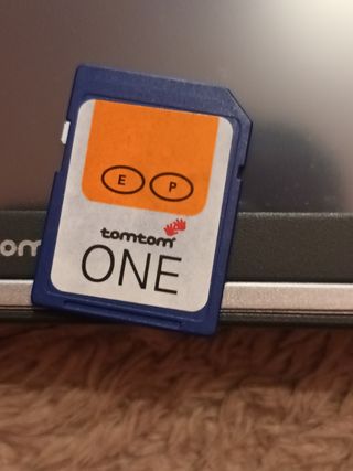 TomTom One GPS con funda