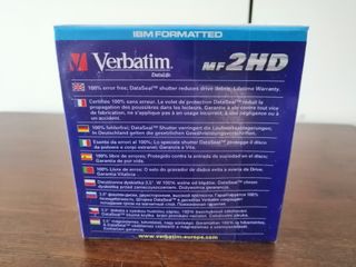 Confezione di 10 Floppy Disk MF-2HD Verbatim