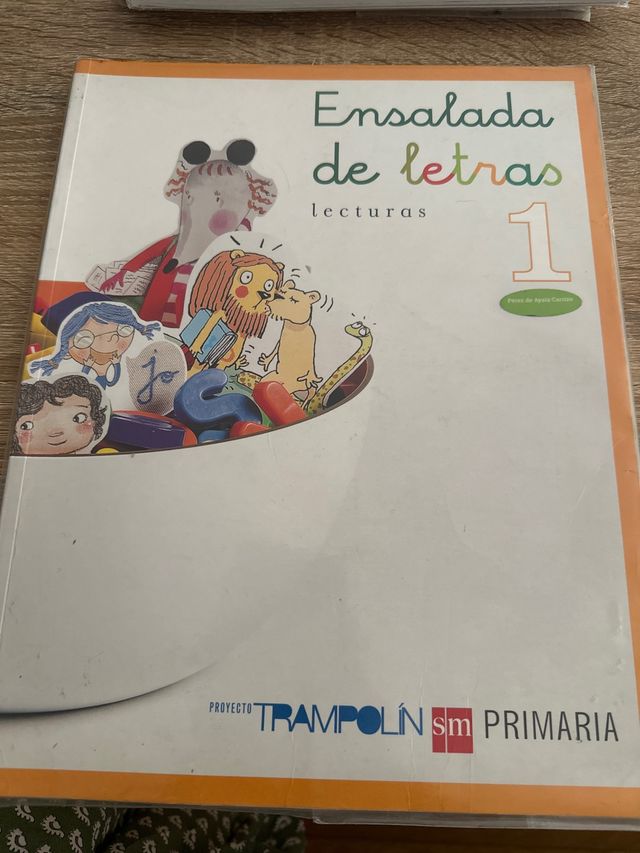 Lecturas. Ensalada de letras. 1 Primaria. Tramp...