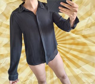 Camisa negra - Talla única