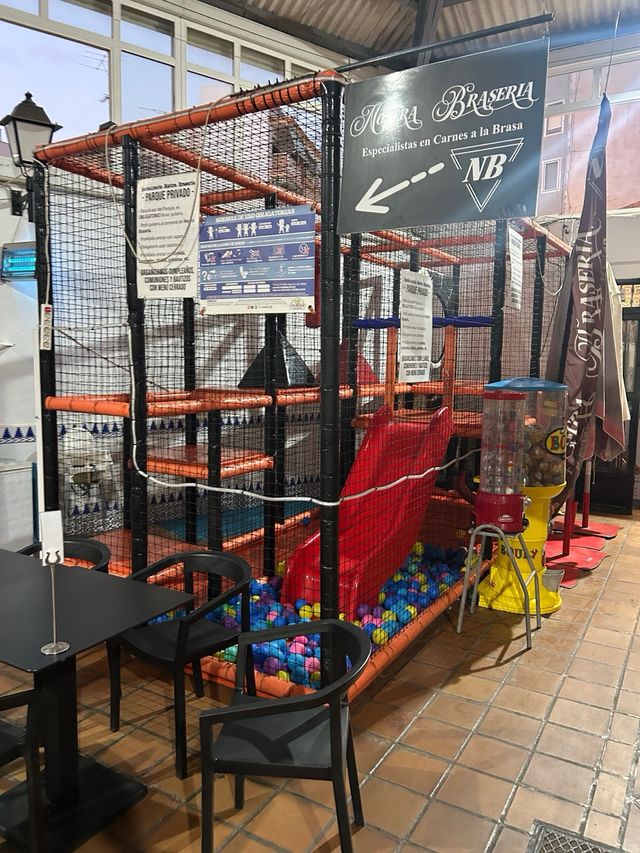 Parque  de bolas infantil negocio