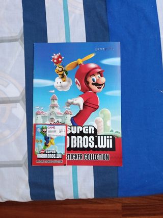 Super Mario Bros. Wii - Álbum Pegatinas