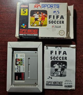 FIFA International Soccer SNES PAL
