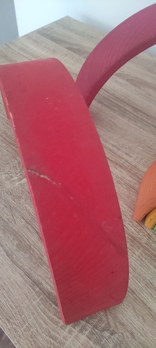 Arcoiris Montessori de madera