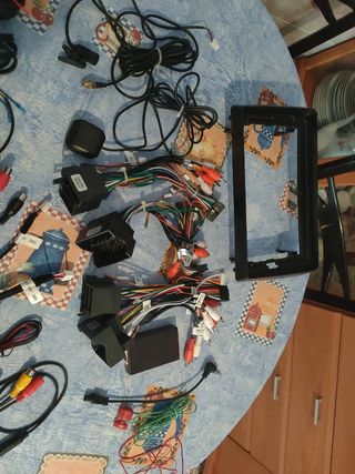 Radio marco cables Coche din Android GPS Cámara 
