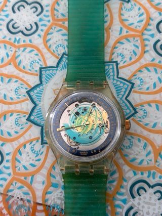 Swatch Orologio vintage verde