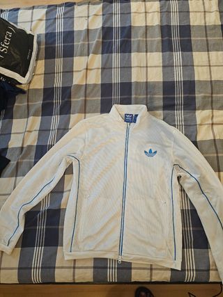 Chaqueta Adidas blanca talla L