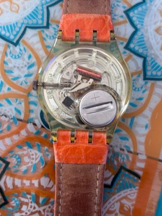 Swatch Orologio vintage arancio