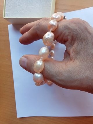 Gargantilla perlas Borneo