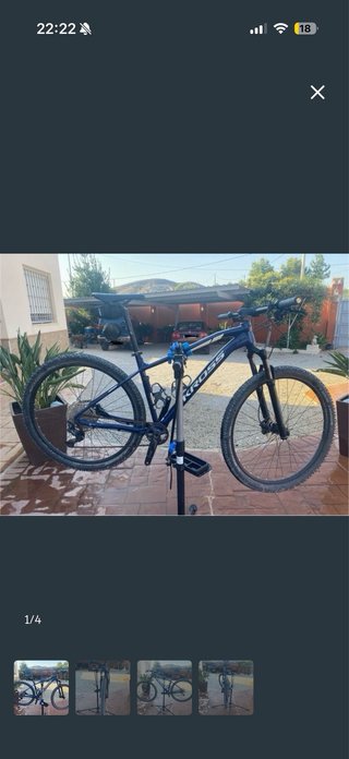 Bicicleta montaña Kroos Level 4.0 2022 talla L