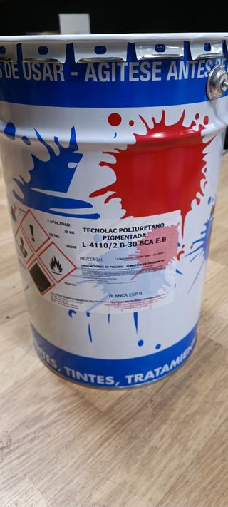 Tecnolac Poliuretano Pigmentada 25kg