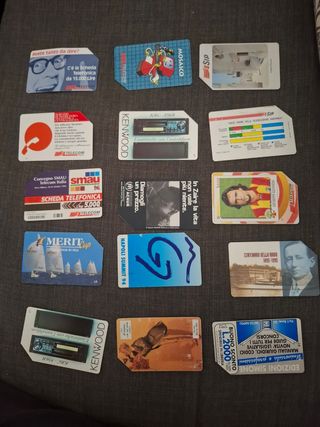 Schede telefoniche vintage (240)