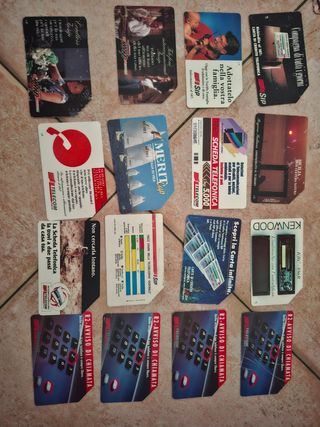 Schede telefoniche vintage (240)