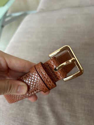 Cinturón marrón Lefties 
