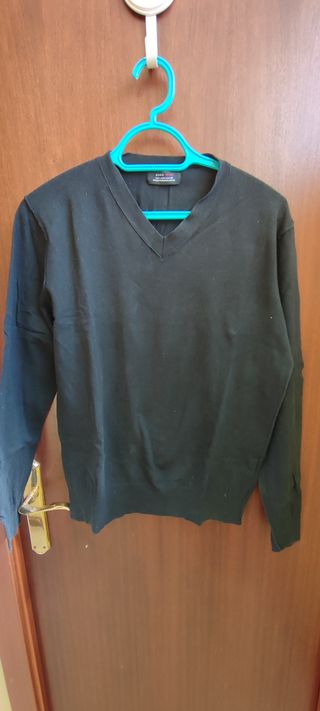 Jersey Zara Man Negro - Talla L