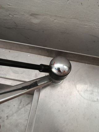 Grifo cocina palanca codo