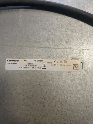 Placa inducción Corberó 