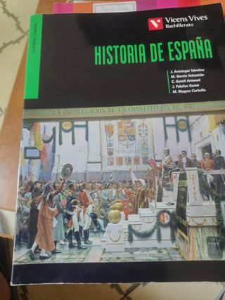 Historia de España.
Bachillerato 