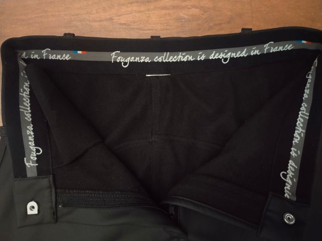 Pantalón de equitación negro para mujer talla 34