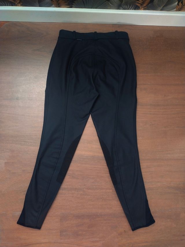 Pantalón de equitación negro para mujer talla 34