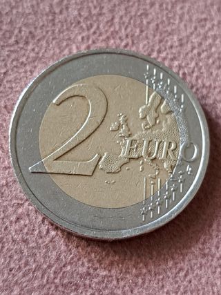 Moneta Rara 2 Euro Errore di Conio