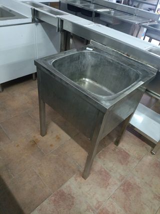 Fregadero acero industrial