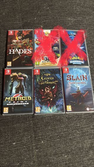 4 Juegos Nintendo Switch
