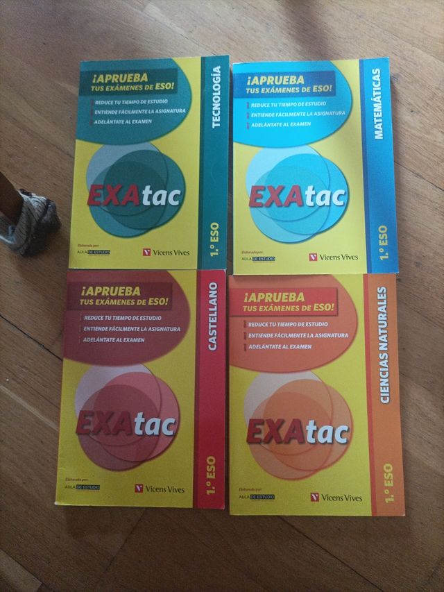 Exatac 1 Ej. Para Aprobar Tecno,mates, caste,natu.