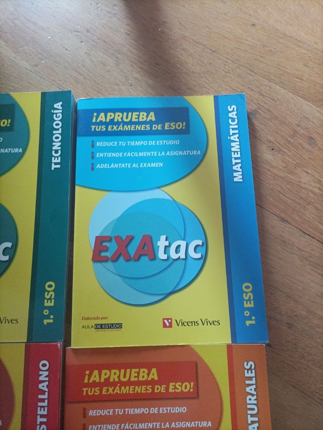 Exatac 1 Ej. Para Aprobar Tecno,mates, caste,natu.