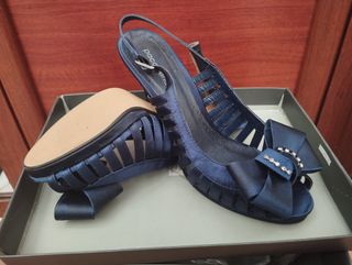 Tacones Pacomena azul marino