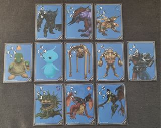 Final Fantasy VIII Set 110 Triple Triad Cards