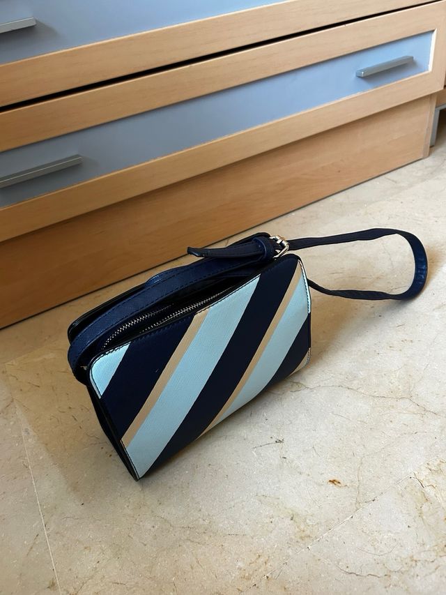 Bolso bandolera azul marino