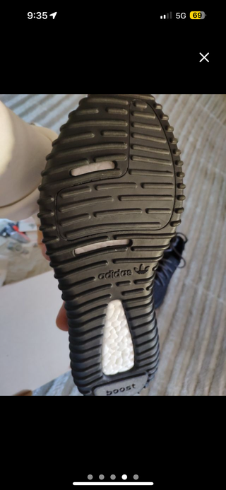 Adidas Yeezy Boost 350 Black 45 EU