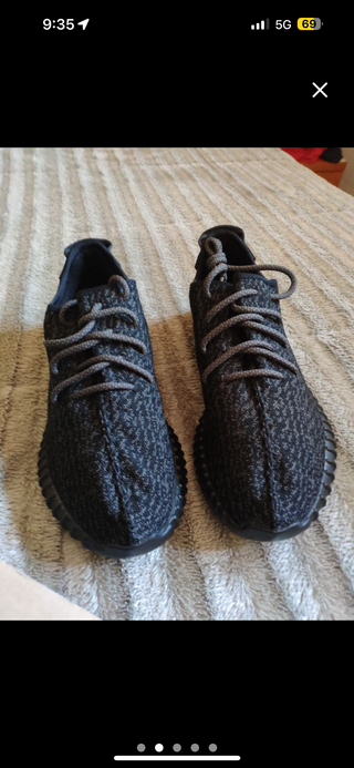 Adidas Yeezy Boost 350 Black 45 EU
