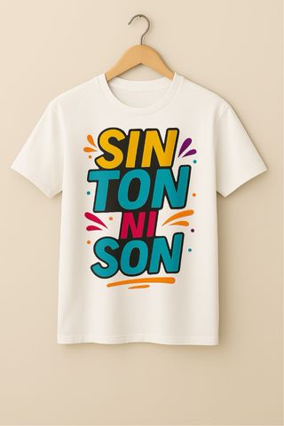Camiseta “SIN TON NI SON”