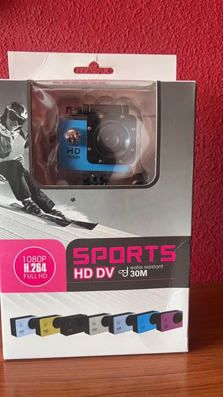 Cámara deportiva HD DV 1080p