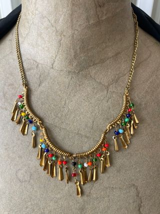 Collanina Vintage in Stile Etnico millecolori