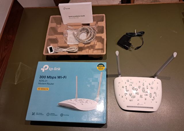 3 TP-Link: Modem, Extender, Router