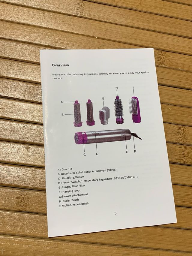 TP-5+1 Styler 5 in 1 - Asciugacapelli