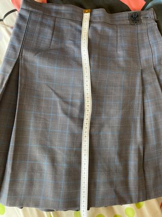 Falda McYadra gris-azul (14 /16 años)