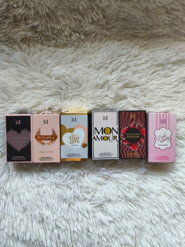 6 Perfumes M - Miniaturas de 15 ml